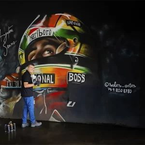 Grafite de Airton Senna